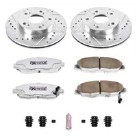 Power Stop 06 - 11 Honda Civic Front Z26 Street Warrior Brake Kit - My Store