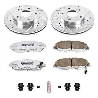 compare product Power Stop 06-11 Honda Civic Front Z26 Street Warrior Brake Kit