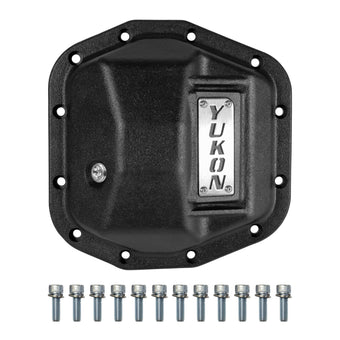 compare product Yukon Gear Hardcore Front Nodular Iron Cover for Jeep Wrangler JL Dana 44/210mm