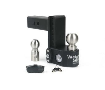 compare product Weigh Safe 6in Drop Hitch w/Built-in Scale & 2.5in Shank (10K/22K GTWR) - Steel