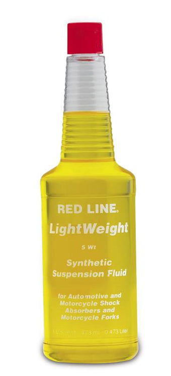 compare product Red Line LightWeight 5WT Suspension Fluid - 16oz.