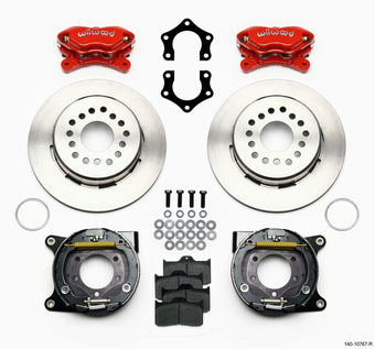 compare product Wilwood Forged Dynalite P/S Park Brake Kit Mopar/Dana 2.50in Off w/Snap Ring Bearing