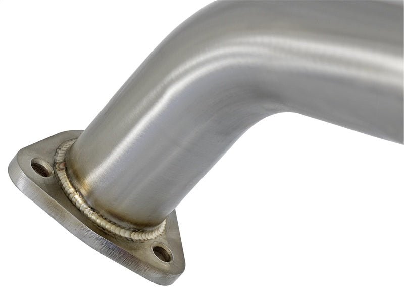 aFe Power Elite Twisted Steel 16 - 17 Honda Civic I4 - 1.5L (t) 2.5in Rear Down - Pipe Mid - Pipe - My Store