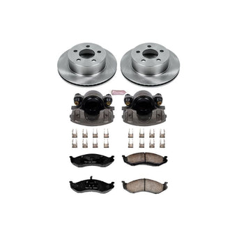 compare product Power Stop 99-01 Jeep Cherokee Front Autospecialty Brake Kit w/Calipers
