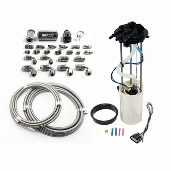 compare product DeatschWerks 1999-2004 CM Truck DW400 Pump Module w/PTFE fuel lines