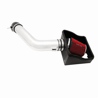 compare product Spectre 09-10 Ford F150 V8-5.4L F/I Air Intake Kit - Polished w/Red Filter