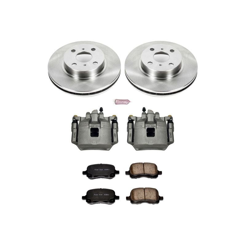 Power Stop 98 - 02 Chevrolet Prizm Front Autospecialty Brake Kit w/Calipers - My Store