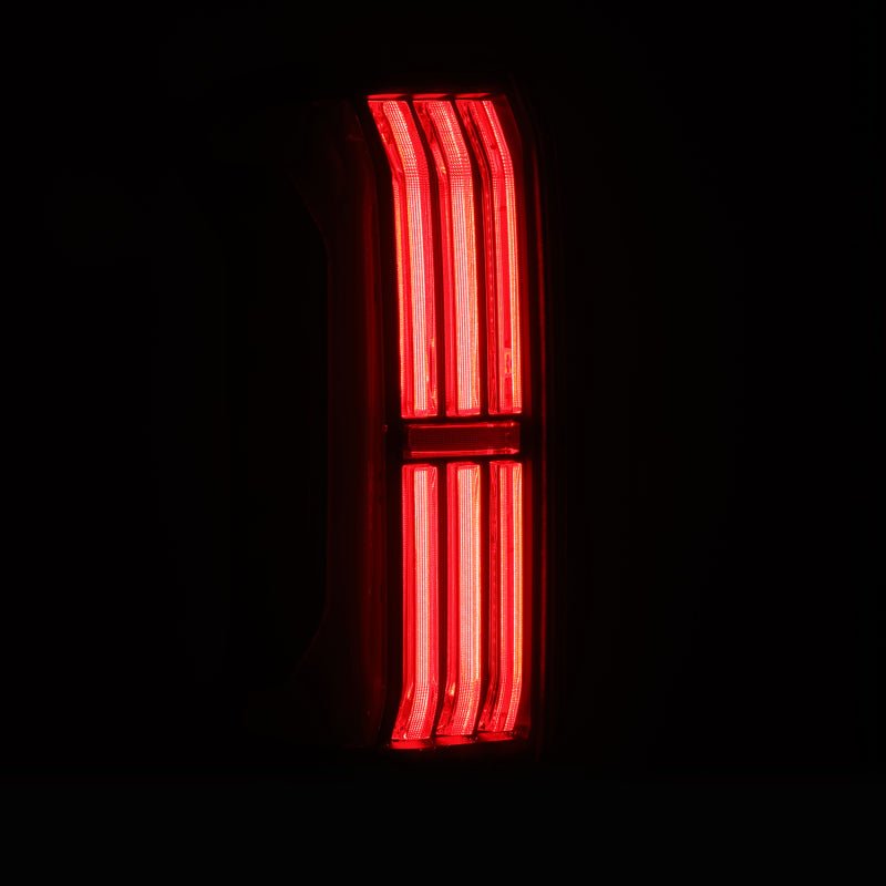 AlphaRex 24 - 25 Toyota Tacoma NOVA - Series LED Prismatic Tail Lights - Alpha - Black - My Store