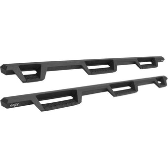 compare product Westin 17-22 Ford F-250/350 Crew Cab 6.75ft Bed HDX Drop W2W Nerf Step Bars - Tex. Blk
