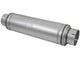 aFe ATLAS Aluminized Steel Muffler 5in Center/Center 24in L x 7in Diameter - Round Body - My Store