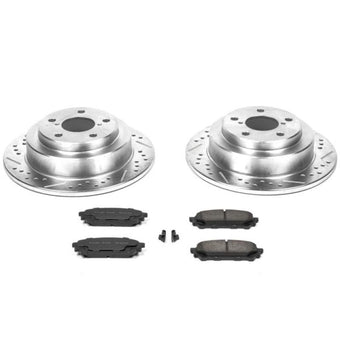 compare product Power Stop 05-06 Saab 9-2X Rear Z23 Evolution Sport Brake Kit