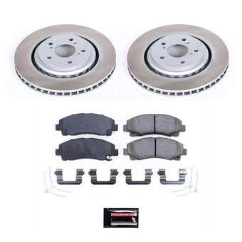 compare product Power Stop 15-20 Acura TLX Front Semi-Coated Rotor Kit