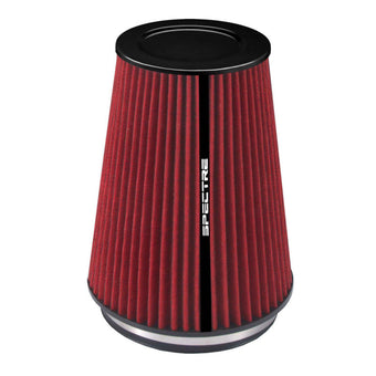 compare product Spectre HPR Conical Air Filter 6in. Flange ID / 7.719in. Base OD / 5.219in. Top OD / 10.25in. H