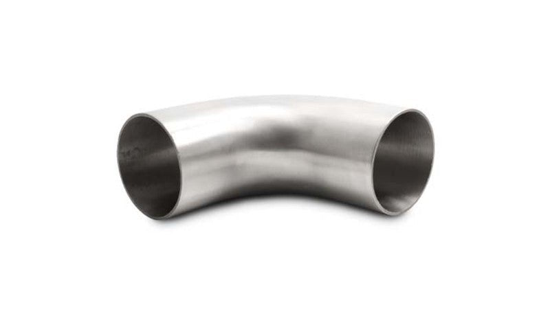 Vibrant 2.5in OD 4.13in Tangent Length T304 SS 90 Deg Mandrel Bend w/Extended Leg Length - My Store