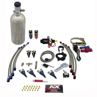 compare product Nitrous Express 4 Cyl Piranha Nitrous Kit (For EFI Applications) w/1.4lb Bottle