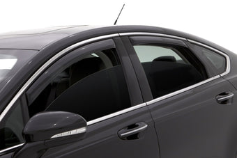 compare product AVS 13-18 Ford Fusion Ventvisor In-Channel Front & Rear Window Deflectors 4pc - Smoke