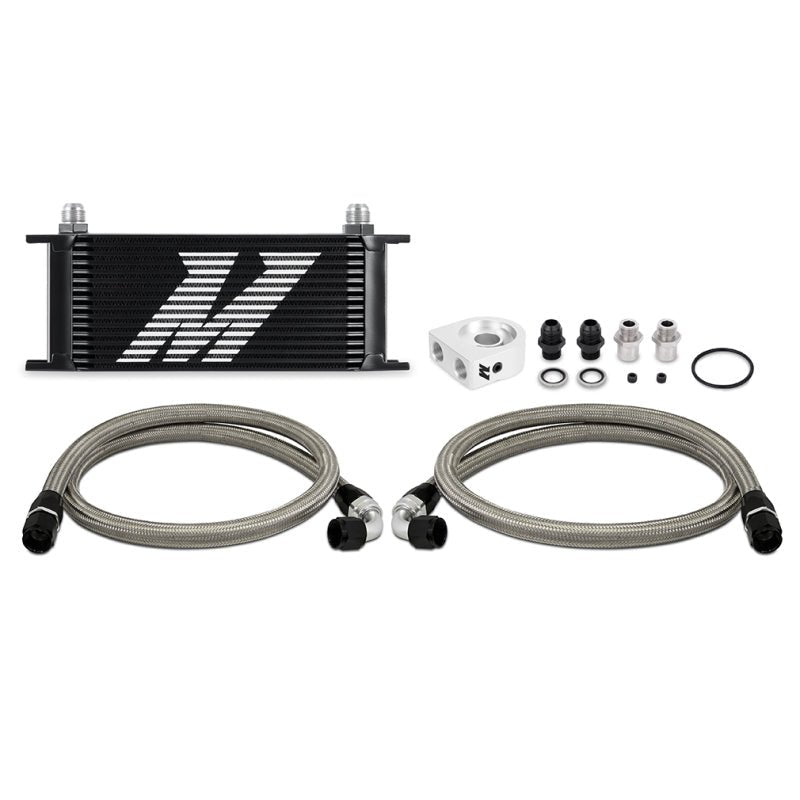 Mishimoto Universal Oil Cooler Kit 16 - Row Black - My Store