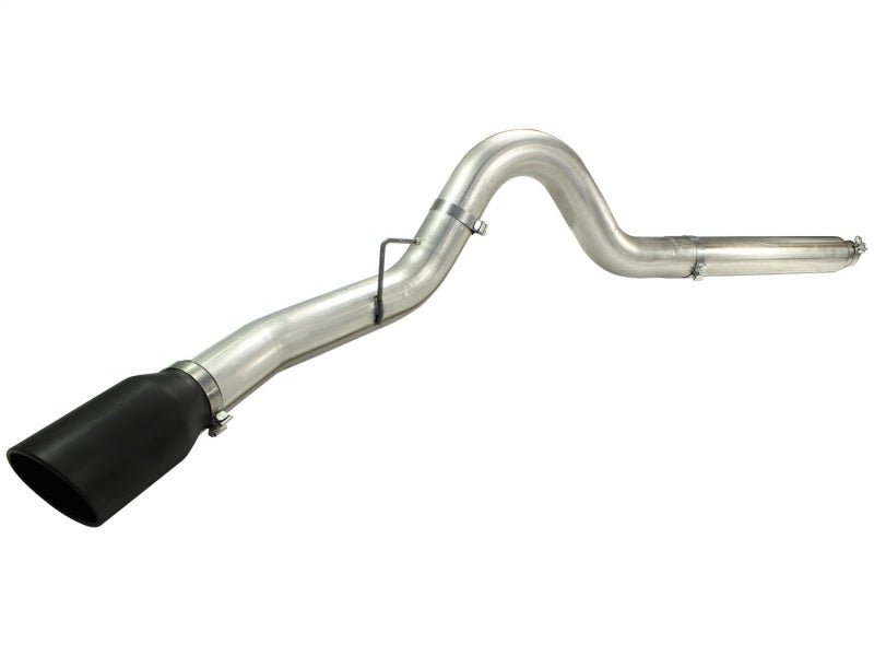 aFe MACHForce XP 5in DPF - Back Stainless Steel Exh Sys, Black tip, Ford Diesel Trucks 08 - 10 V8 - 6.4L - My Store