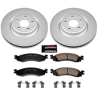 compare product Power Stop 11-12 Ford Taurus Front Z17 Evolution Geomet Coated Brake Kit
