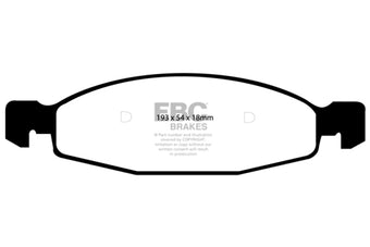 compare product EBC 99-02 Jeep Grand Cherokee 4.0 (ATE) Ultimax2 Front Brake Pads
