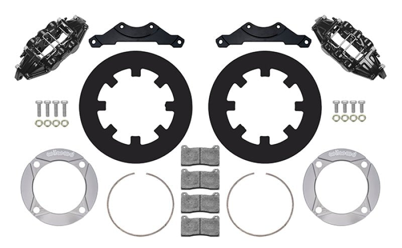 Wilwood 2014+ Polaris RZR XP 1000 Rear Kit 11.25in - Black - My Store