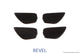 Revel GT Dry Carbon Door Trim Inner Handles (FL/FR/RL/RR) 16 - 18 Honda Civic - 4 Pieces - My Store
