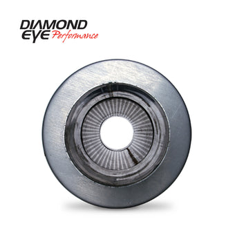 compare product Diamond Eye MFLR 4inID SGL IN/SGL OUT 7inDIA X 24in BODY 30in LENGTH PERF SLOTTED ENDS 409 SS