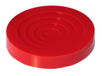 compare product Prothane Universal Jack Pad 5in Diameter Model - Red