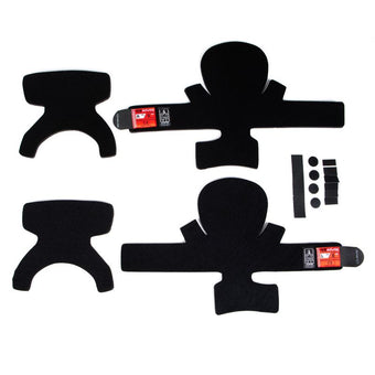 compare product EVS Axis Liner Kit Pair (2 Liners/Velcro) Black - Medium
