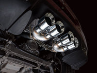 AWE Tuning 05 - 07 C6 Chevrolet Corvette 6.0L Track Edition Axle - Back Exhaust w/ Chrome Silver Tips - My Store