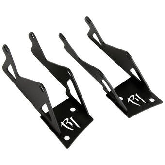 compare product Rigid Industries Jeep JK - Double A-Pillar Mount - Mounts 2 sets of Dually/D2