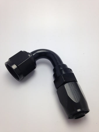 compare product Fragola -16AN x 120 Degree Pro-Flow Hose End - Black