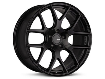 compare product Enkei XM-6 18x8 5x120 40mm Offset 72.6mm Bore Gloss Black Wheel