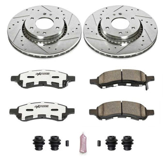 compare product Power Stop 06-07 Buick Rainier Front Z26 Street Warrior Brake Kit