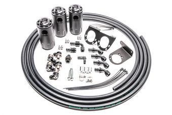 compare product Radium Engineering Triple Catch Can Kit Nissan R35 GT-R Fluid Lock