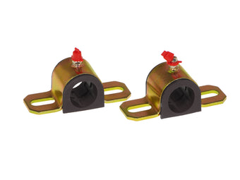 compare product Prothane Universal Greasable Sway Bar Bushings - 1in - Type A Bracket - Black