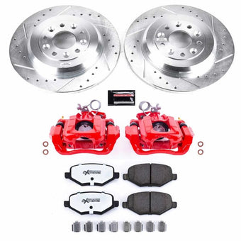 compare product Power Stop 11-15 Ford Edge Rear Z36 Truck & Tow Brake Kit w/Calipers