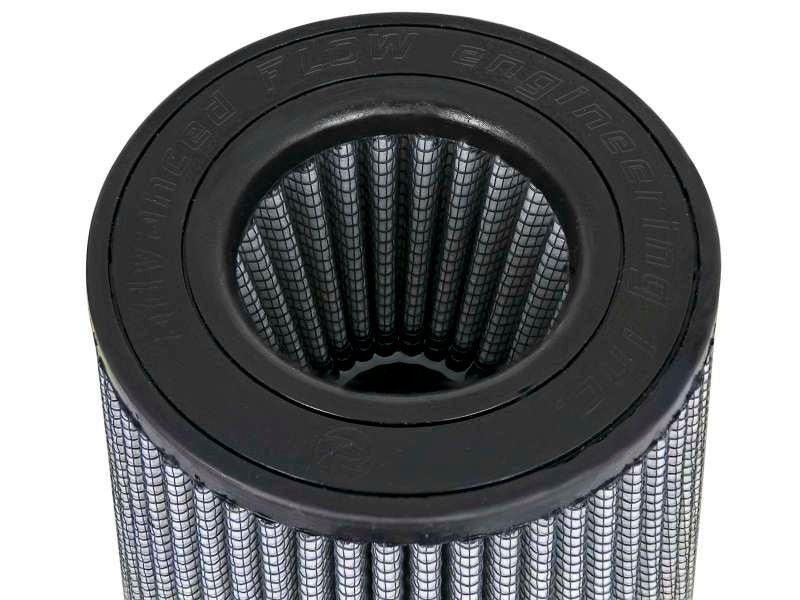 aFe Magnum FLOW Pro DRY S Air Filter 3 - 1/2in F x 6in B x 4 - 1/2in T (Inverted) x 9in H - My Store