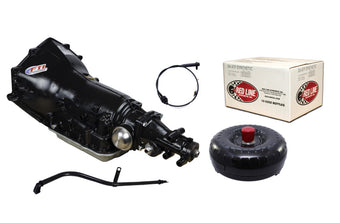 compare product FTI 700R4 Transmission Kit - Level 2 - 450HP - Chevy Bell - Holley Adapter SB2400LT30 Converter