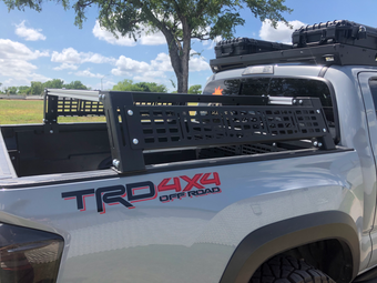 compare product Cali Raised 05-23 Toyota Tacoma Overland Bed Rack - Short Bed Tall Height Rack