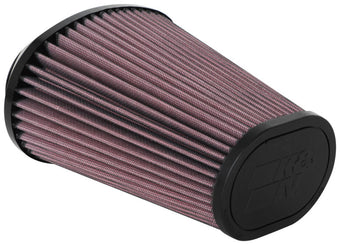 compare product K&N Universal Clamp-On Air Filter 2.844x4.813in Flg ID x 6.5x4.75in B OD x 4.5x3.25in T OD x 7.5in H