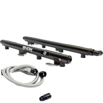 compare product Snow 2005+ Hemi 6.4L Factory Hookup Billet Fuel Rail Kit