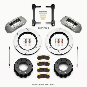 compare product Wilwood TX6R Rear Kit 15.50in Clear Ano 2011-2015 GM Truck/SUV 2500
