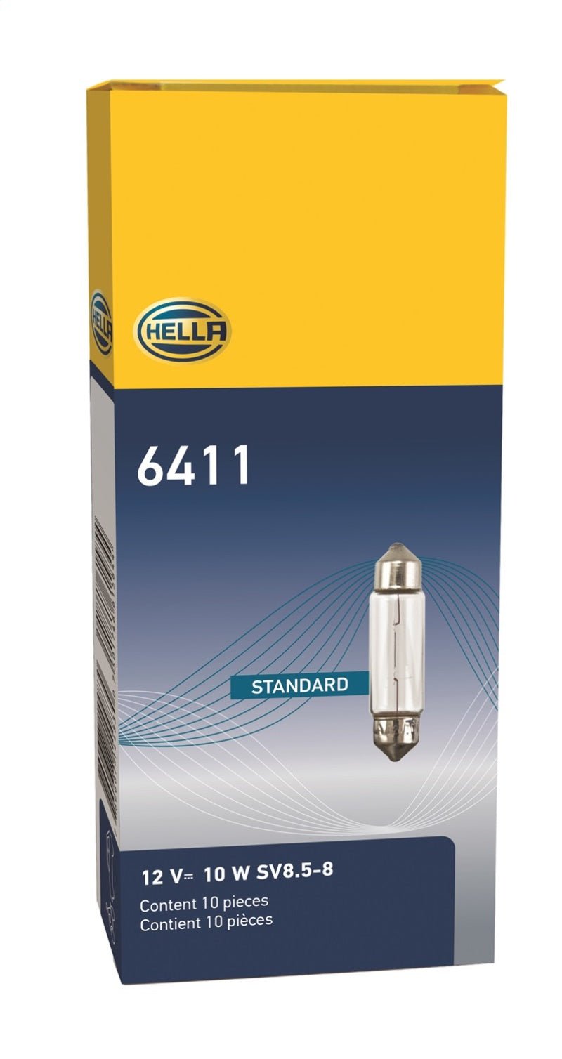 Hella Universal Clear 12V 10W 10x41mm T3.25 Bulb - My Store
