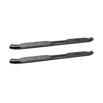compare product Westin 2007-2013 Chevy Silverado 1500 Ext Cab PRO TRAXX 4 Oval Nerf Step Bars - Black