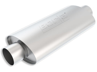compare product Borla XR-1 Racing Sportsman 3 inch Outlet / 3 inch Inlet Round, Oval or Offset Muffler