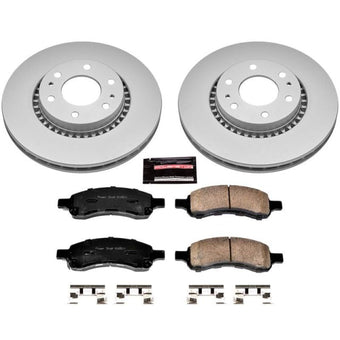 compare product Power Stop 06-07 Buick Rainier Front Z17 Evolution Geomet Coated Brake Kit