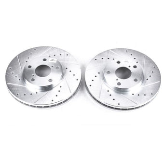 compare product Power Stop 93-05 Lexus GS300 Front Evolution Drilled & Slotted Rotors - Pair