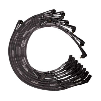 compare product Moroso BB Ford 351C/390/429/460 Sleeved Non-HEI 135 Boots Ultra Spark Plug Wire Set - Black