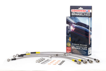 compare product Goodridge 08-14 Subaru STi (w/Brembo Calipers) Stainless Steel Brake Line Kit